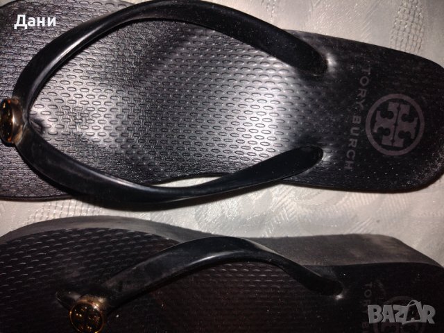 Дамски джапанки на платформа Tory Burch , снимка 6 - Чехли - 38493333