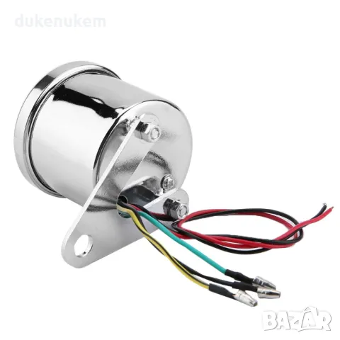 НОВ! Универсален тахометър за мотоциклети с LED подсветка, DC 12V, снимка 2 - Аксесоари и консумативи - 48517688