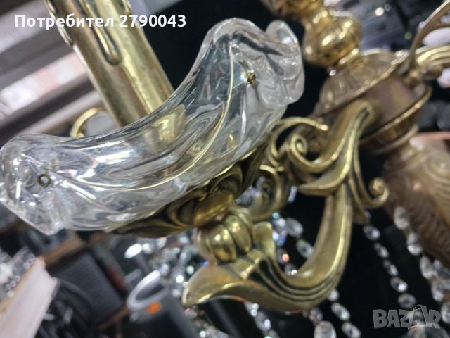 Големи бронзови лампиони , снимка 6 - Декорация за дома - 40636640