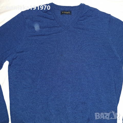 PIOMBO (XL) мъжки пуловер мерино 100% Merino Wool , снимка 2 - Пуловери - 38580302