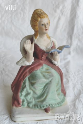 Викторианска дама - порцелан