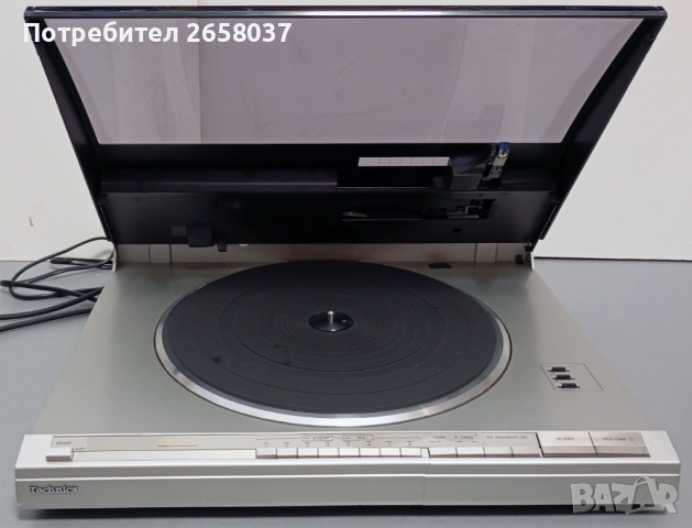 Продавам грамофон Technics SL-L3 сив, снимка 2 - Грамофони - 52423973