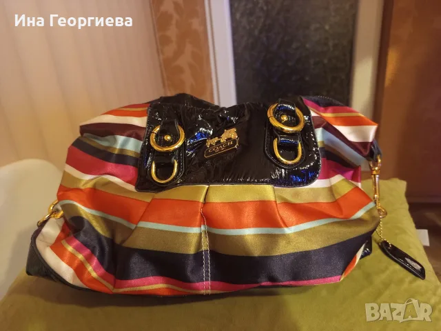 Чанта COACH, цветна
