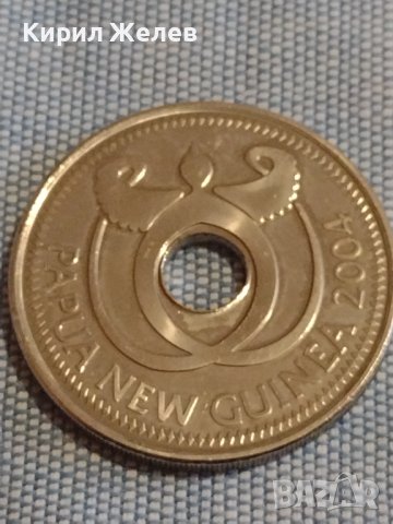 Екзотична монета ПАПУА НОВА ГВИНЕЯ много красива рядка за КОЛЕКЦИЯ ДЕКОРАЦИЯ 36586