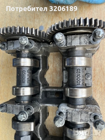 Разпределителни валове с касета за Мерцедес Е270 дизел , ML 270 cdi ,Sprinter 2.7 cdi , Jeep 2.7 CRD, снимка 5 - Части - 54021015