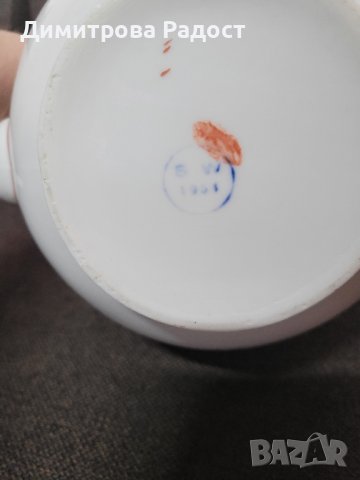 Порцеланов чайник с капаче от 1954г! Без забележки! , снимка 2 - Сервизи - 44241514