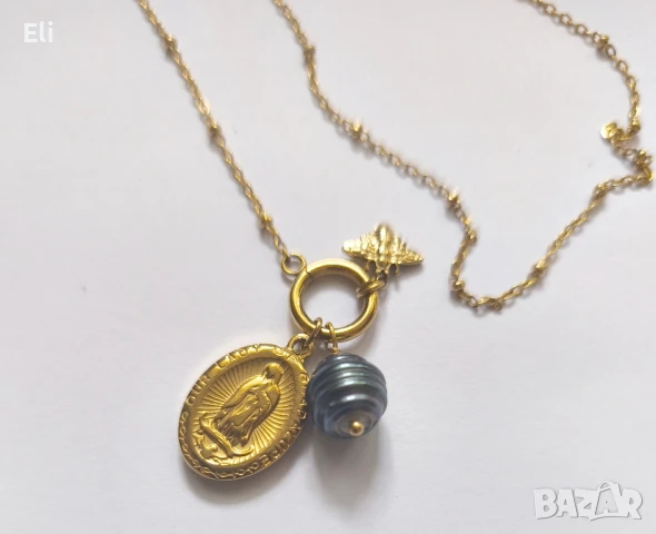 Колие, снимка 3 - Колиета, медальони, синджири - 51202545