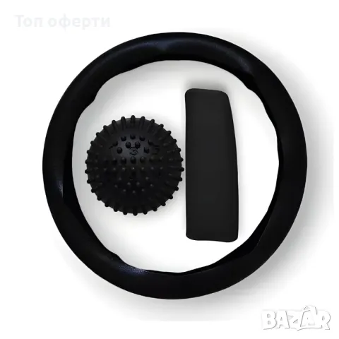 Калъфи за кола, Силиконови, комплект за волан, за скоростен лост, за ръчната