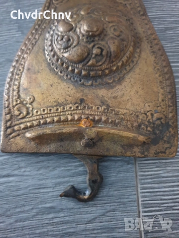 Българска бронзова пафта за колан/15см-270гр/пафти, снимка 4 - Антикварни и старинни предмети - 51567967