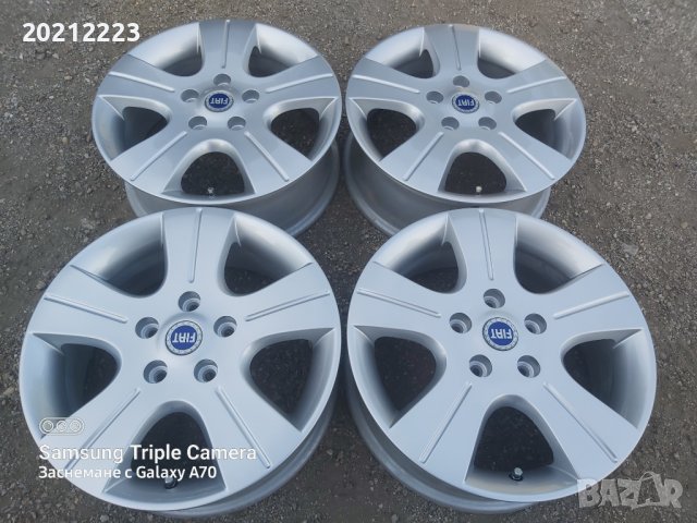 4 броя алуминиеви джанти за Fiat Sedici,Suzuki  16, снимка 3 - Гуми и джанти - 36697425