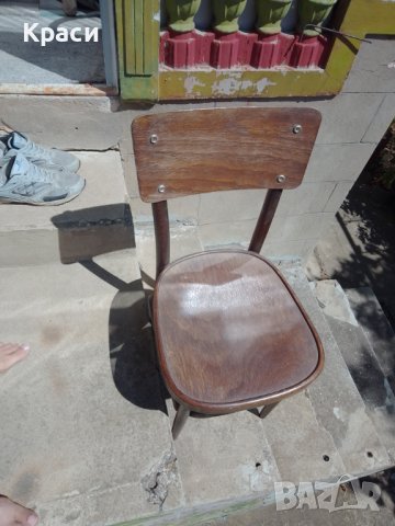 Столове бели и кафяви , снимка 5 - Столове - 37736109