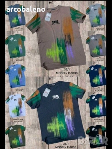 Мъжка тениска, 10цвята 