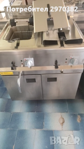 Фритюрник Двоен Професионален, снимка 4 - Обзавеждане на кухня - 51679391