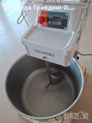 Спирален миксер SIGMA Tauro 40кг, с дигитално управление, снимка 4 - Друго търговско оборудване - 54132512
