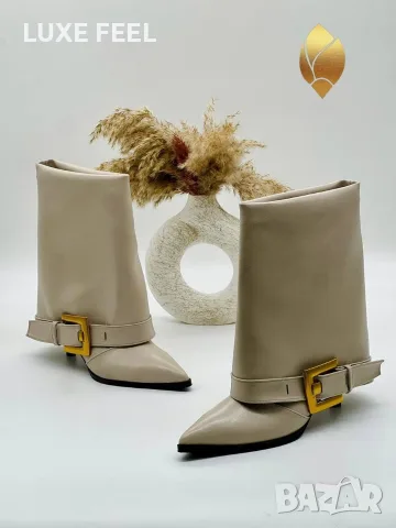 Yves Saint Laurent ⚜️ Balmain ⚜️Yves Saint Laurent ⚜️Дамски Боти , снимка 3 - Дамски боти - 56220452