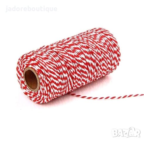 Усукан конец въже различни цветове - 100 м/ролка, снимка 3 - Други - 44275758