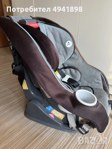 Столче за кола Graco за дете от 1 година до 12 години, снимка 2 - Столчета за кола и колело - 55975929