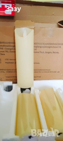 Декоративни LED свещи, снимка 2 - Декорация за дома - 52096867