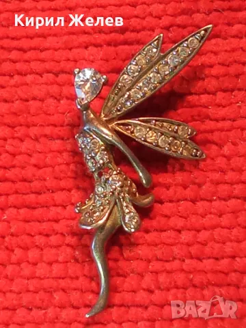 СКЪПОЦЕНЕН ФИГУРАЛЕН СРЕБЪРЕН МЕДАЛЬОН ФЕЯ СРЕБРО 925 с БЛЕСТЯЩИ ЮВЕЛИРНО ФАСЕТИРАНИ ЦИРКОНИ 47580, снимка 12 - Колиета, медальони, синджири - 48954293