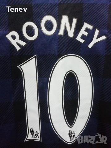Manchester United Rooney Nike оригинална тениска фланелка Рууни Манчестър Юнайтед екип, снимка 3 - Блузи - 53041862