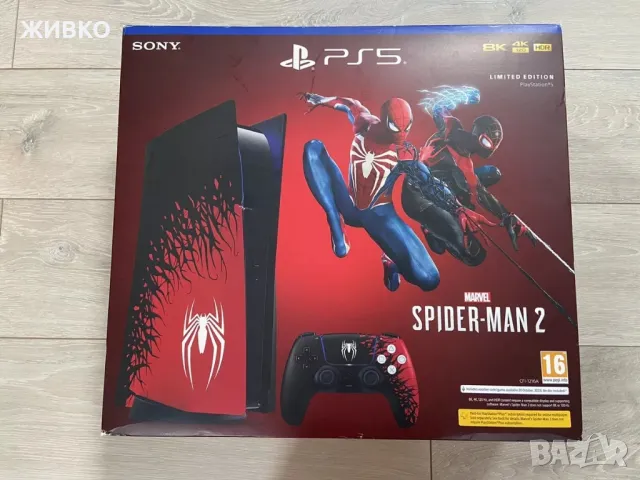 Sony PlayStation 5 Spider Man Limited Edition конзола, снимка 7 - PlayStation конзоли - 47543901