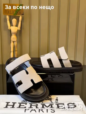 Hermes Дамски Чехли Хермес - Налични Различни Цветове Код E276, снимка 7 - Чехли - 50415392