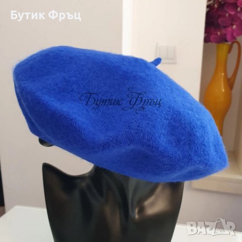 Вълнена барета , снимка 3 - Шапки - 38378798