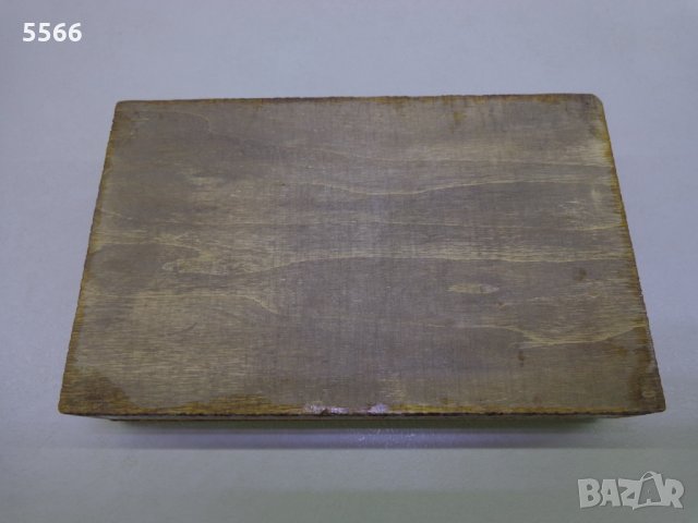 Стара дървена кутия за цигари – табакера, снимка 6 - Колекции - 31176757