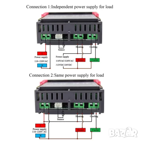 Терморегулатор STC-1000 / 220V, снимка 9 - Друга електроника - 51066965