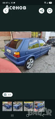 Volkswagen Golf II, снимка 4 - Автомобили и джипове - 56456321