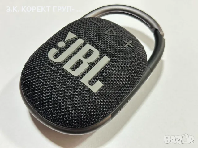 Портативна Bluetooth колонка JBL Clip 4 – Black