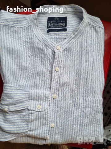 Мъжка ленена риза Angelo Litrico, размер XXL