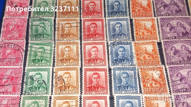   Пощенски марки New Zealand , снимка 10 - Филателия - 52145723
