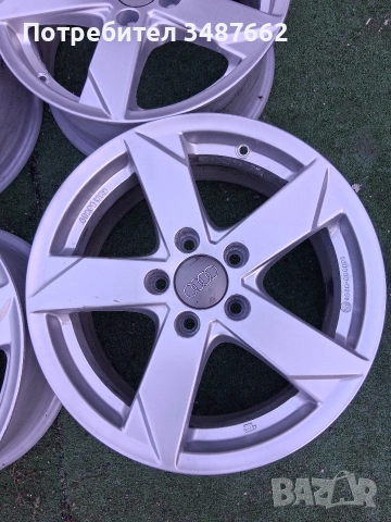16цола за VW Audi 7J ×16 5×112 ц.57.1мм ет 46, снимка 4 - Гуми и джанти - 52967093