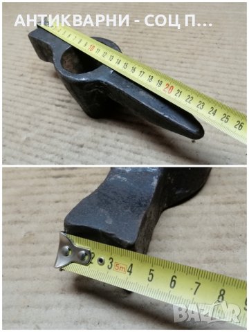 Стар Кован Градински Инструмент / 1,8 кг. , снимка 3 - Антикварни и старинни предмети - 44423605