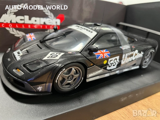 Метална колекционерска количка модел UT MODELS MCLAREN P1 1997г. 1:18, снимка 2 - Колекции - 51660061