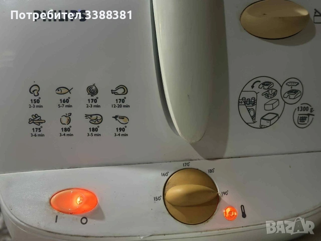 Фритюрник Филипс, снимка 2 - Фритюрници - 53166123