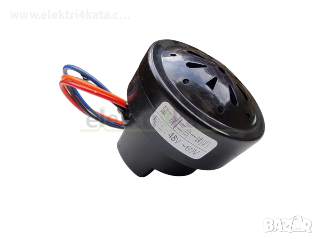 Сирена 2 в 1 за алармена система 48V-60V, снимка 2 - Части - 52573267