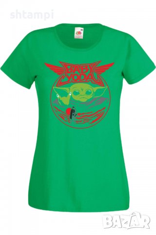 Дамска тениска Star Wars baby yoda 1,Филм,Игра,superhero,Изненада,Подарък,Повод,, снимка 7 - Тениски - 37728141