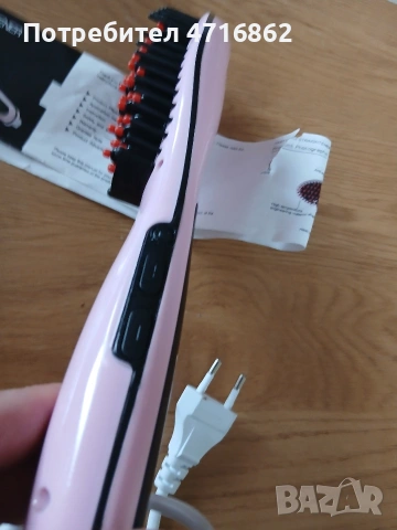 Четка ел."изправител" за коса, снимка 3 - Преси за коса - 54053800