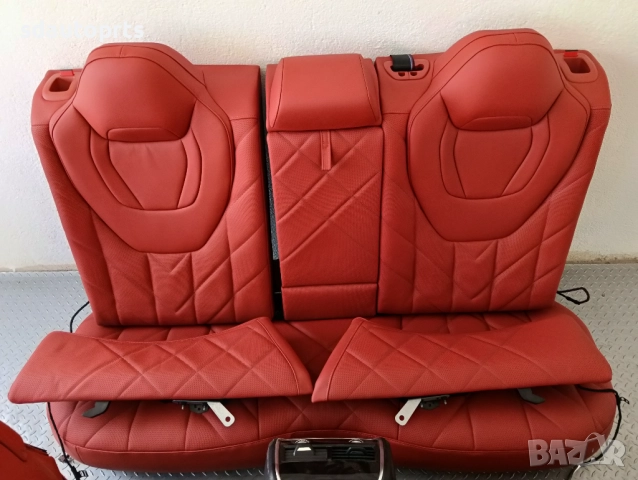 Нов салон седалки BMW XM X8 G09 Individual Leder Sakhir Orange Carbon, снимка 8 - Части - 52087660