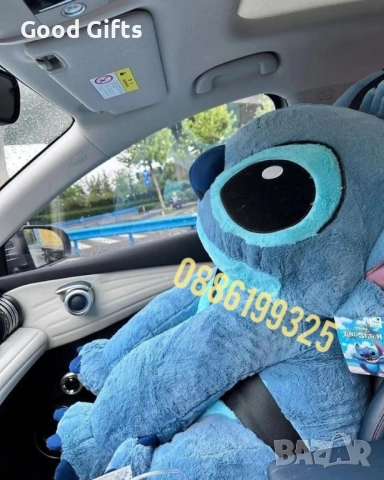 Голям плюшен Стич от 35см до 140см – Плюшена играчка Lilo & Stitch