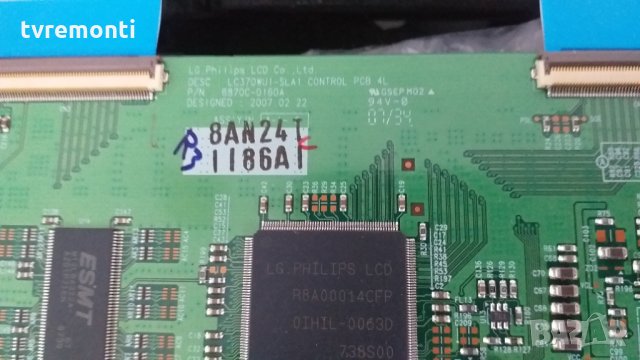 T Con Borad 6870C-0160A LC370WU1-SLA1, снимка 2 - Части и Платки - 29478823