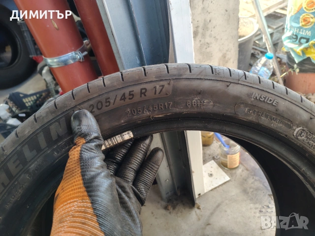 4бр.летни гуми MICHELIN 205 45 17 DOT22 цена за брой, снимка 6 - Гуми и джанти - 53968151