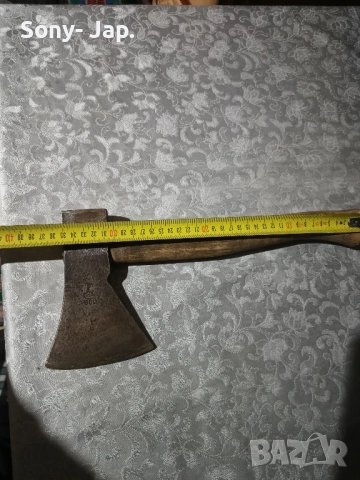 немска брадва -топор, снимка 7 - Антикварни и старинни предмети - 52484451