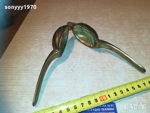 месингова антика-орехотрошачка 2912201525, снимка 17 - Колекции - 31251270
