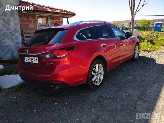 Mazda 6 2.2D (175hp) Revolution AUTOMATIC - Комби, 2013г. (За ремонт на двигател), снимка 3 - Автомобили и джипове - 54137425