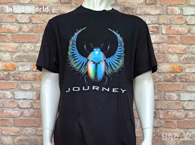 Нова мъжка тениска с дигитален печат на музикалната група Journey (Джърни) , снимка 6 - Тениски - 42888955