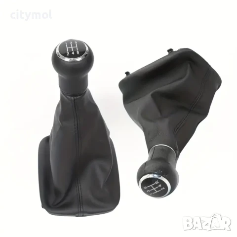 Кожен маншон с топка за скоростен лост за AUDI A4,A6,A8 - 5 скорости