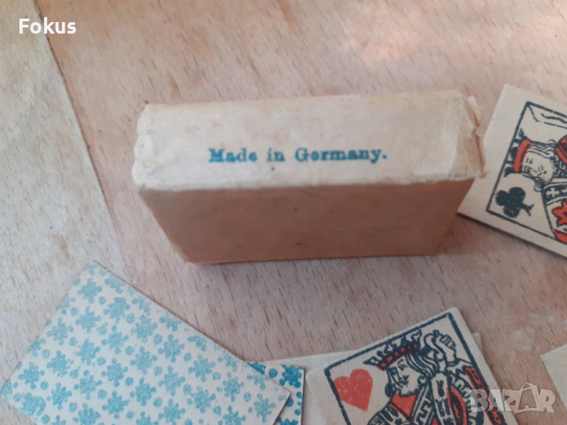 Стари мини колекционерски карти за игра Германия, снимка 5 - Антикварни и старинни предмети - 53275431